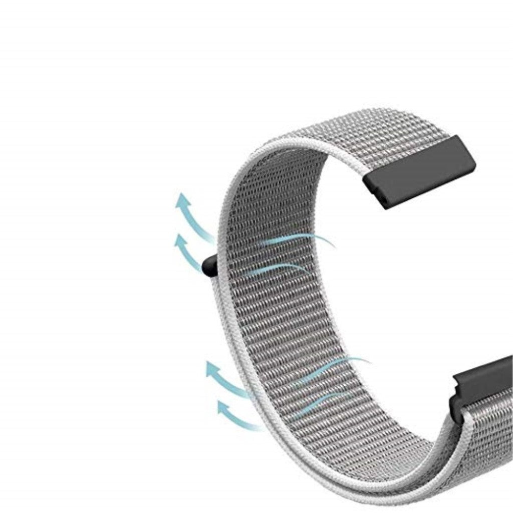 Kønt Universal Huawei Nylon Rem - Sølv#serie_2