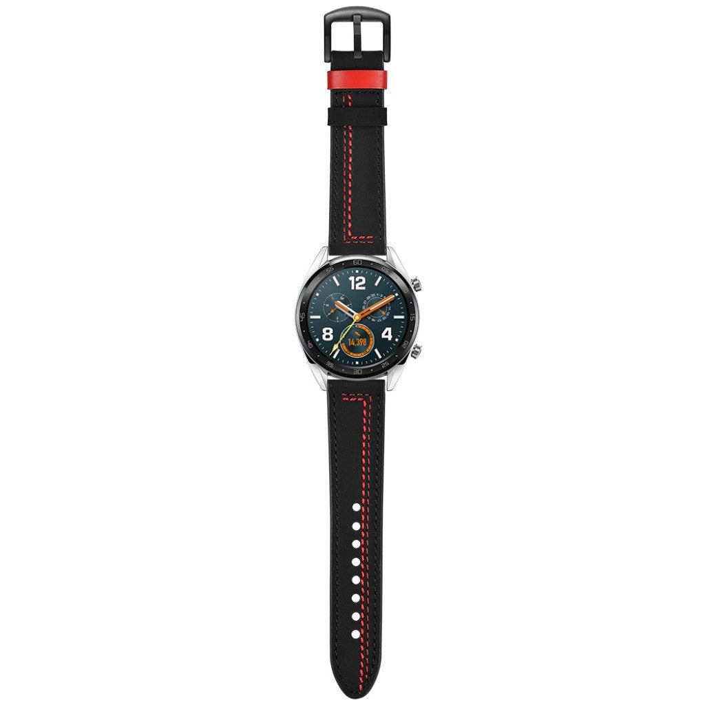 Rigtigt rart Universal Huawei Ægte læder Rem - Sort#serie_1