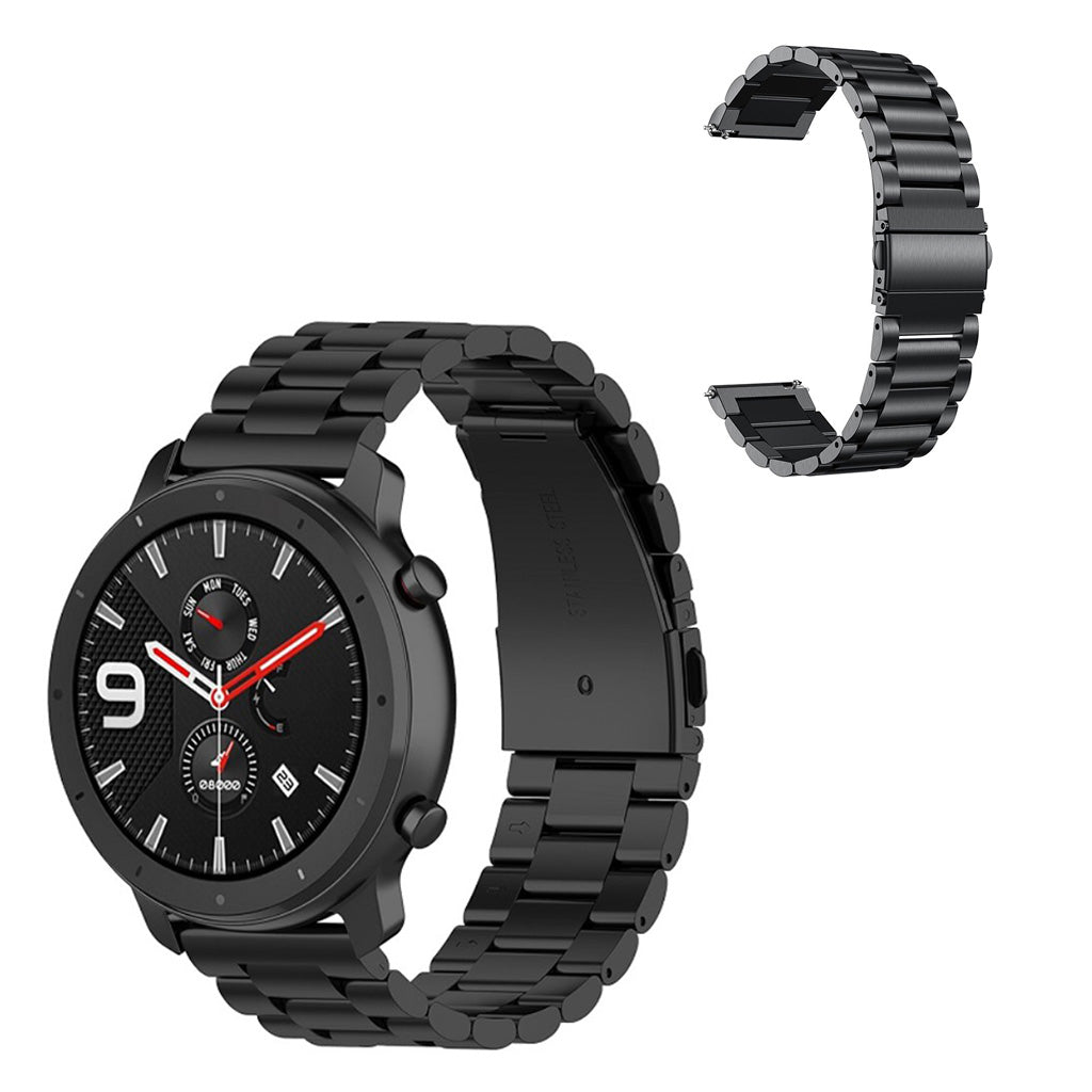 Vildt skรธn Universal Huawei Metal Rem - Sort#serie_1