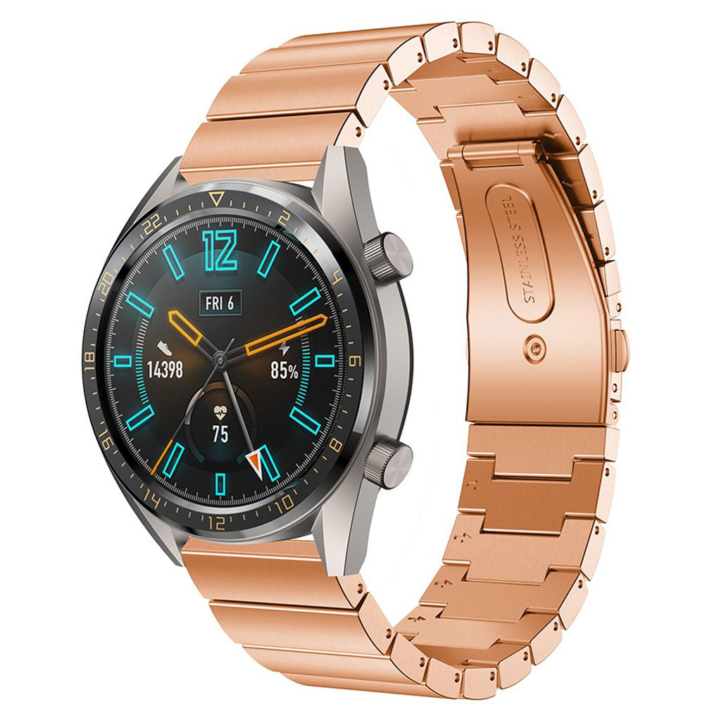Vildt hรฅrdfรธr Huawei Watch GT Metal Rem - Pink#serie_1