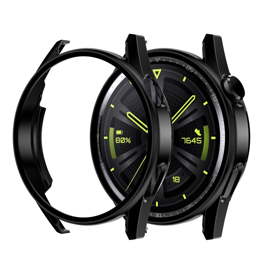 Rigtigt Godt Huawei Watch GT 3 (46mm) Cover med Skรฆrmbeskytter i Plastik og Hรฆrdet Glas - Gennemsigtig#serie_1