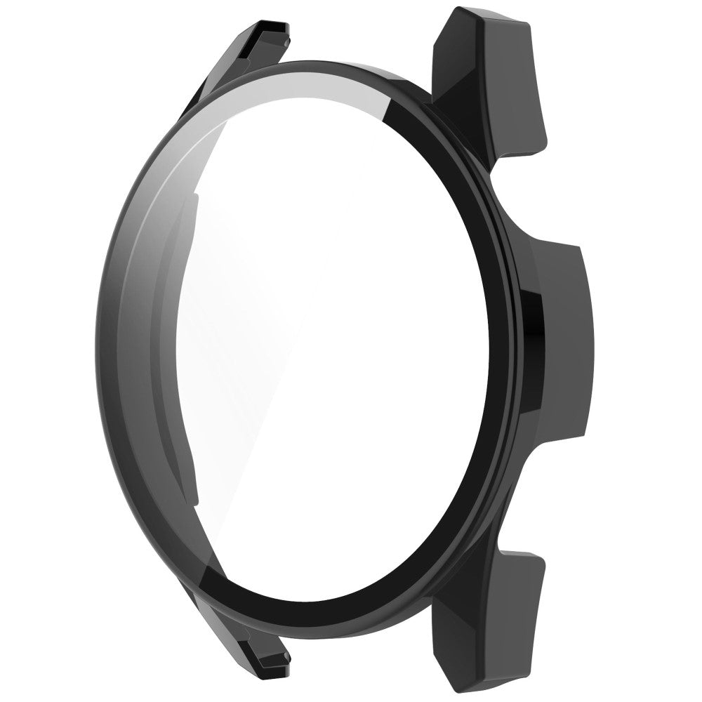 Super Fint Huawei Watch GT 3 (42mm) Cover med Skærmbeskytter i Silikone og Hærdet Glas - Gennemsigtig#serie_2