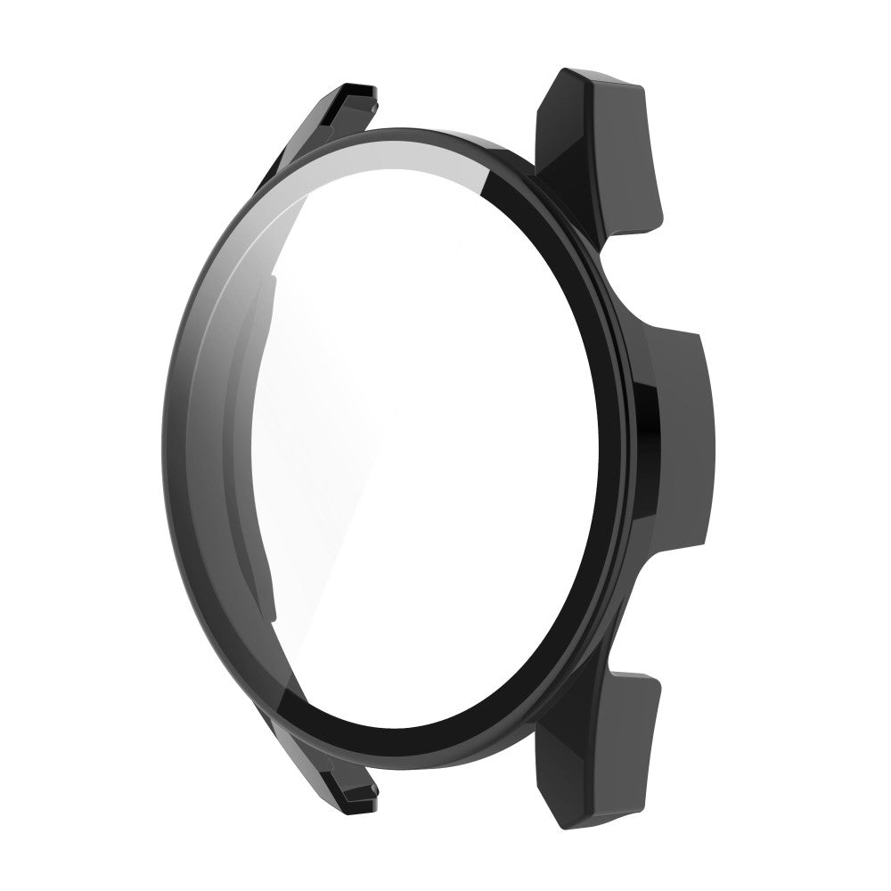 Fed Huawei Watch GT 3 (42mm) Cover med Skærmbeskytter i Plastik og Hærdet Glas - Sort#serie_2