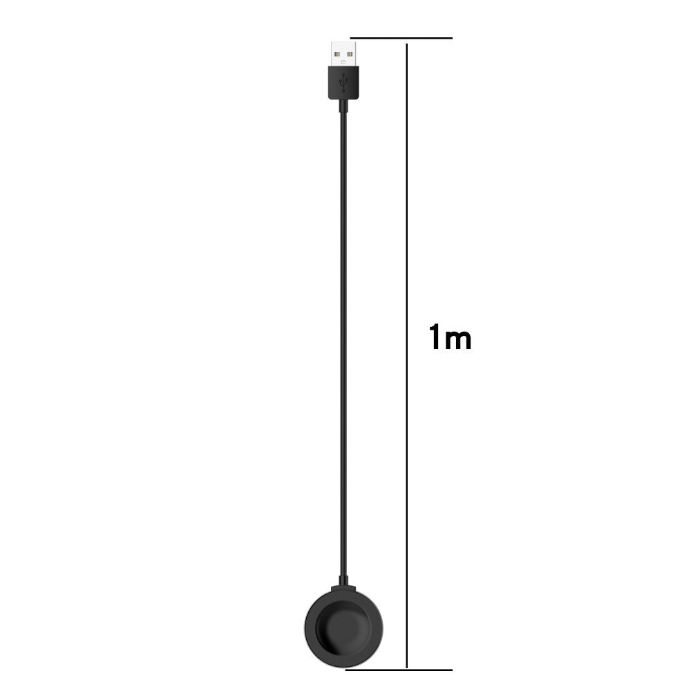 Plastik Universal Huawei Smartwatch Trådløs  Opladningskabel - Sort#serie_1