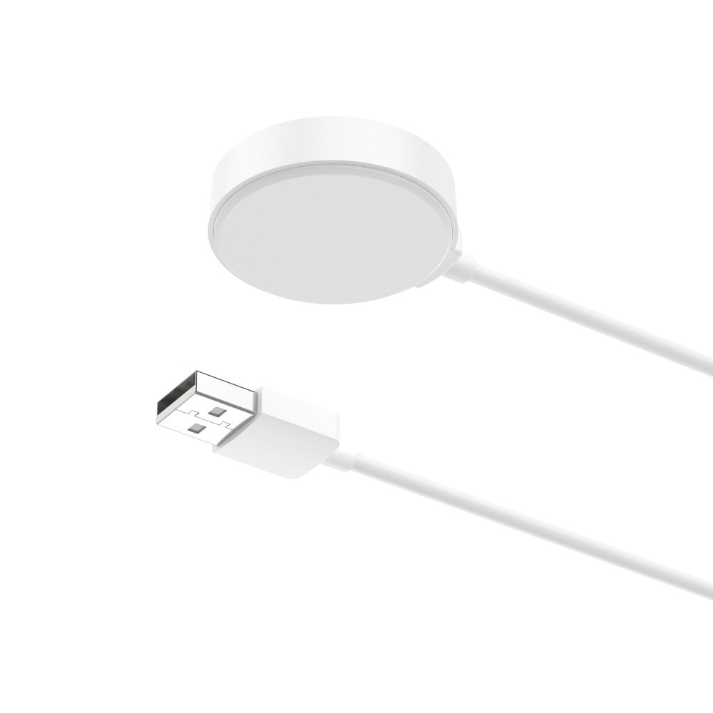 Plastik Universal Huawei Smartwatch Trådløs Opladningskabel - Hvid#serie_2