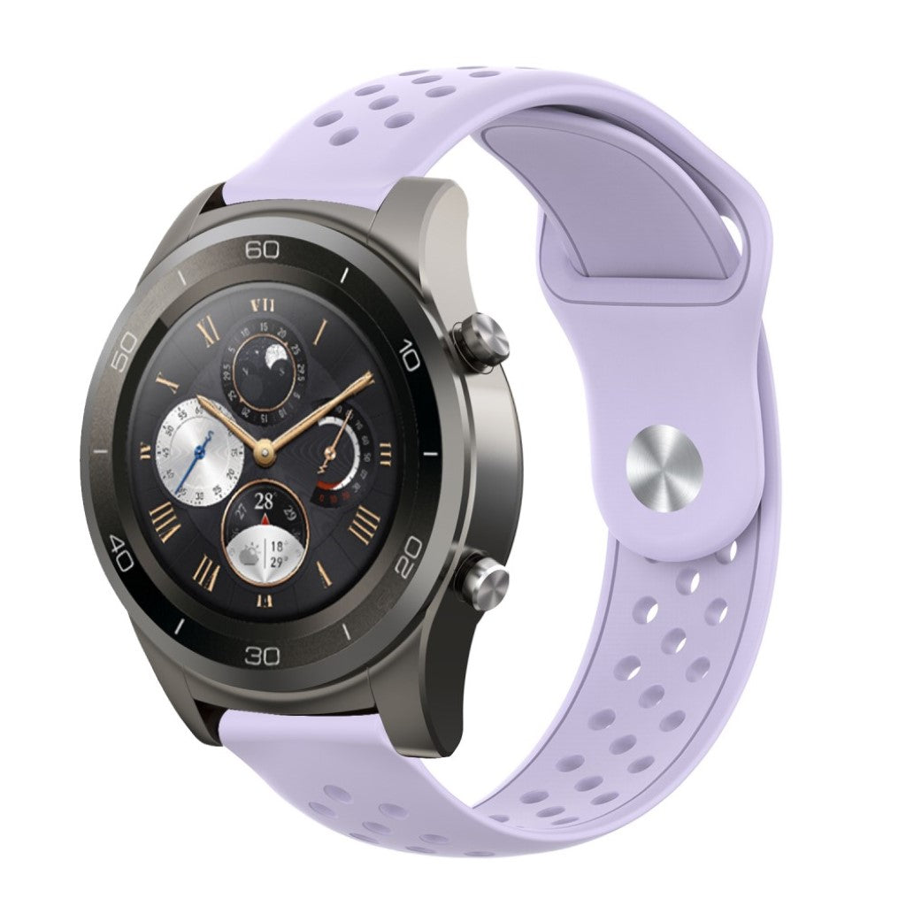 Mega godt Huawei Watch 2 Pro Silikone Rem - Lilla#serie_10