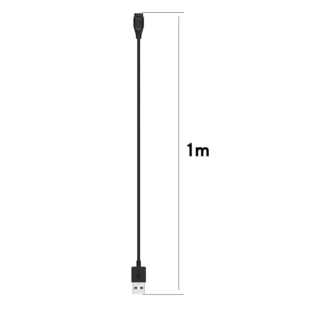 1m Universal Coros USB Opladningskabel - Sort#serie_1