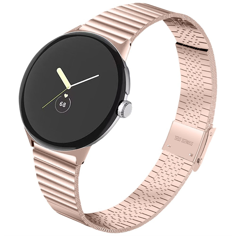 Udsรธgt Google Pixel Watch Metal Rem - Pink#serie_1