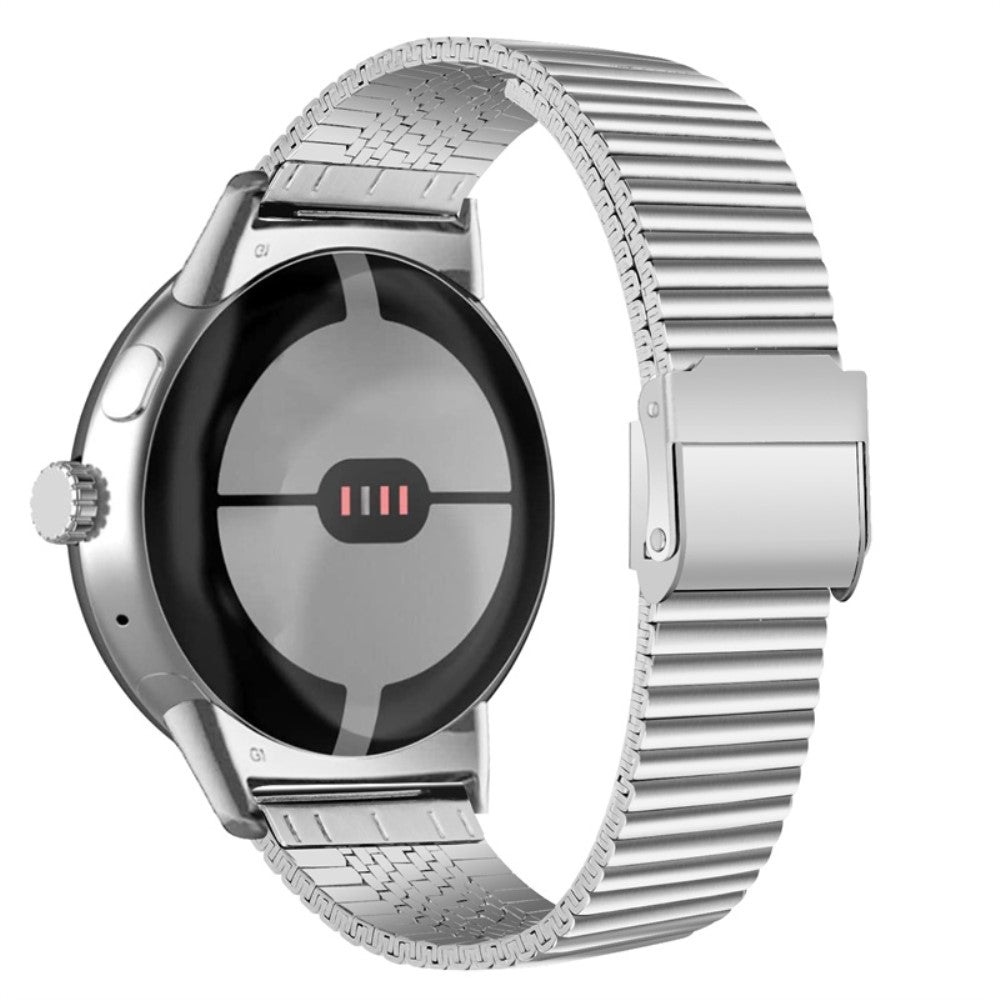 Helt vildt pรฆnt Google Pixel Watch Metal Rem - Sรธlv#serie_073