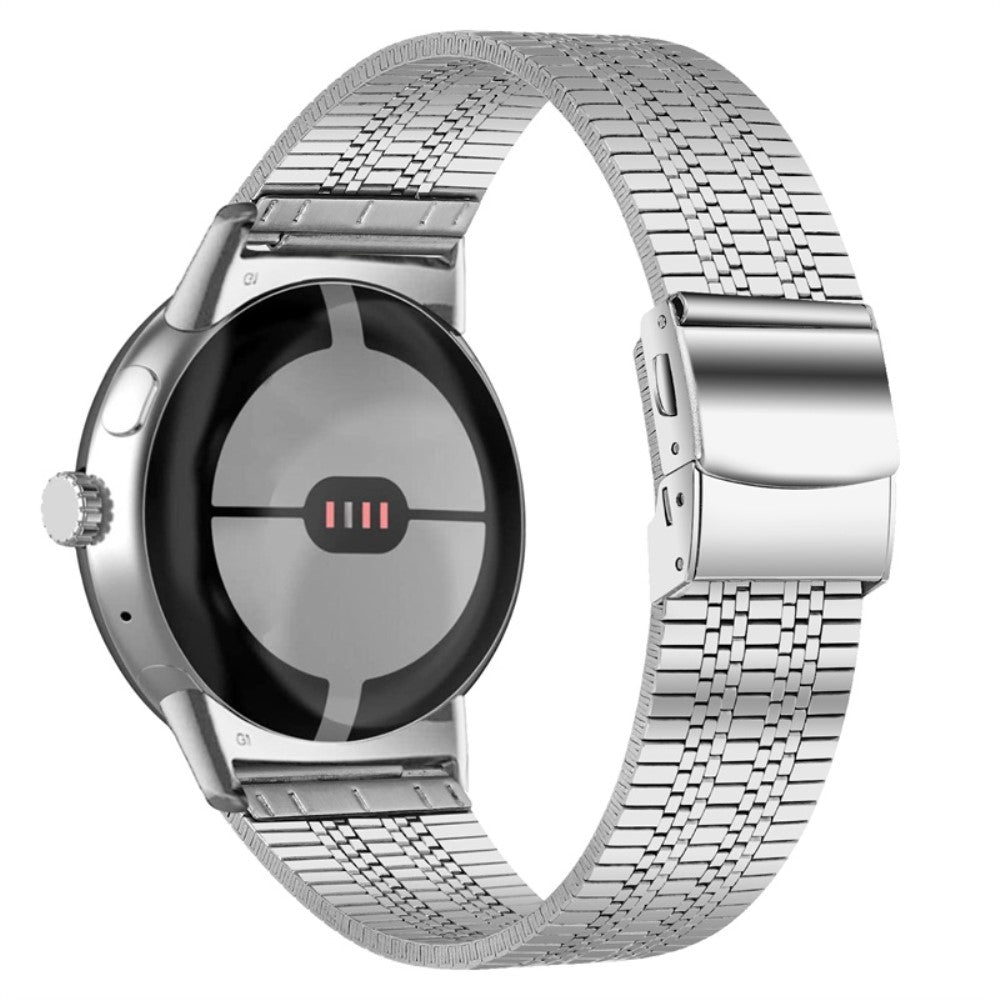 Elegant Google Pixel Watch Metal Rem - Sรธlv#serie_076