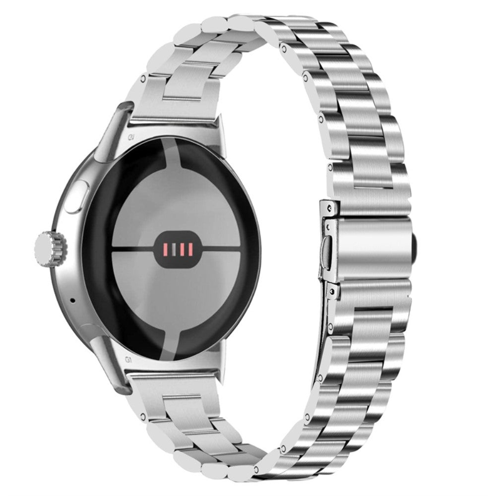 Helt vildt smuk Google Pixel Watch Metal Rem - Sรธlv#serie_080