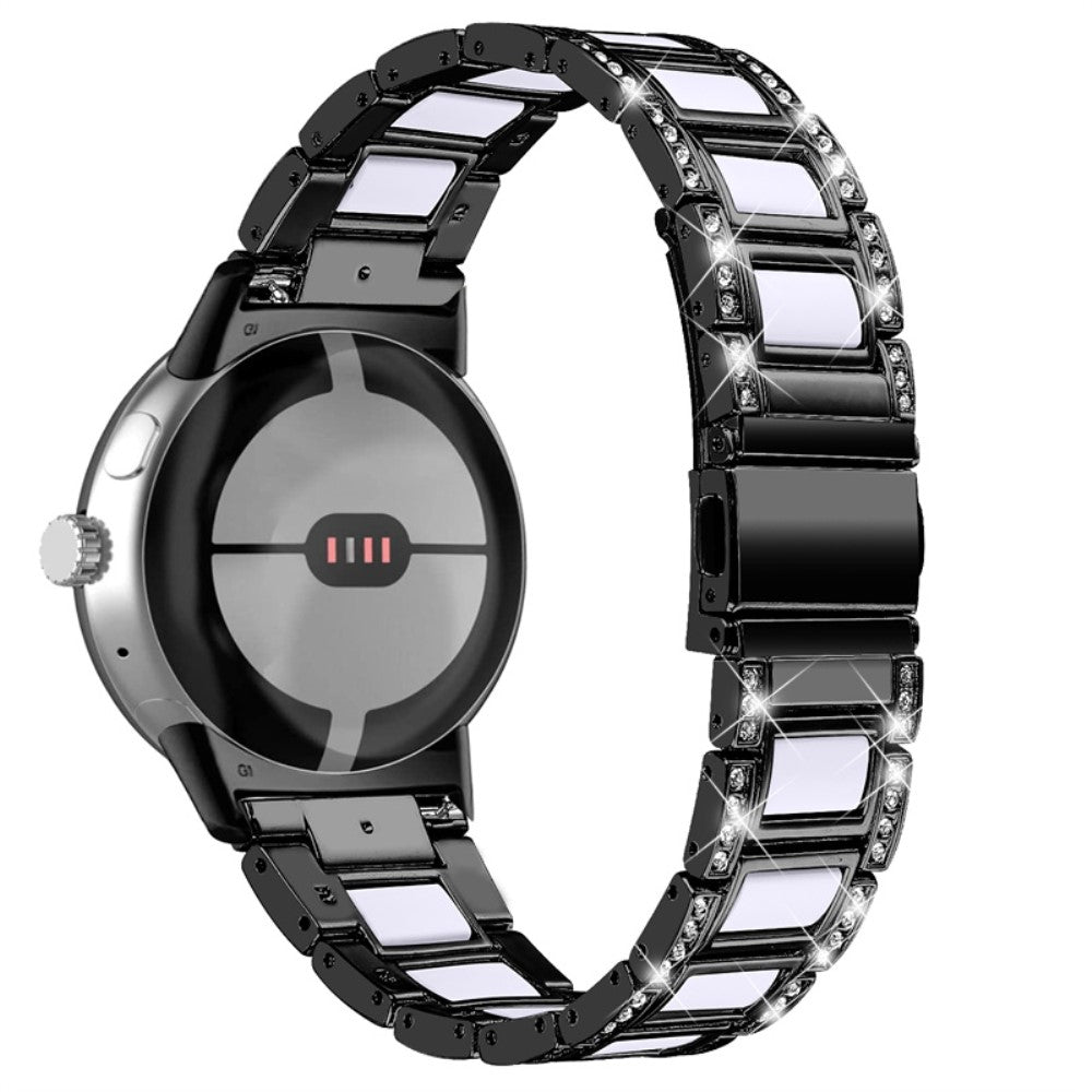 Super kรธnt Google Pixel Watch Metal Rem - Sort#serie_1