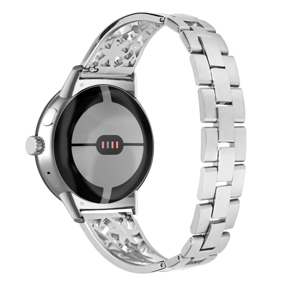 Vildt nydelig Google Pixel Watch  Rem - Sรธlv#serie_140