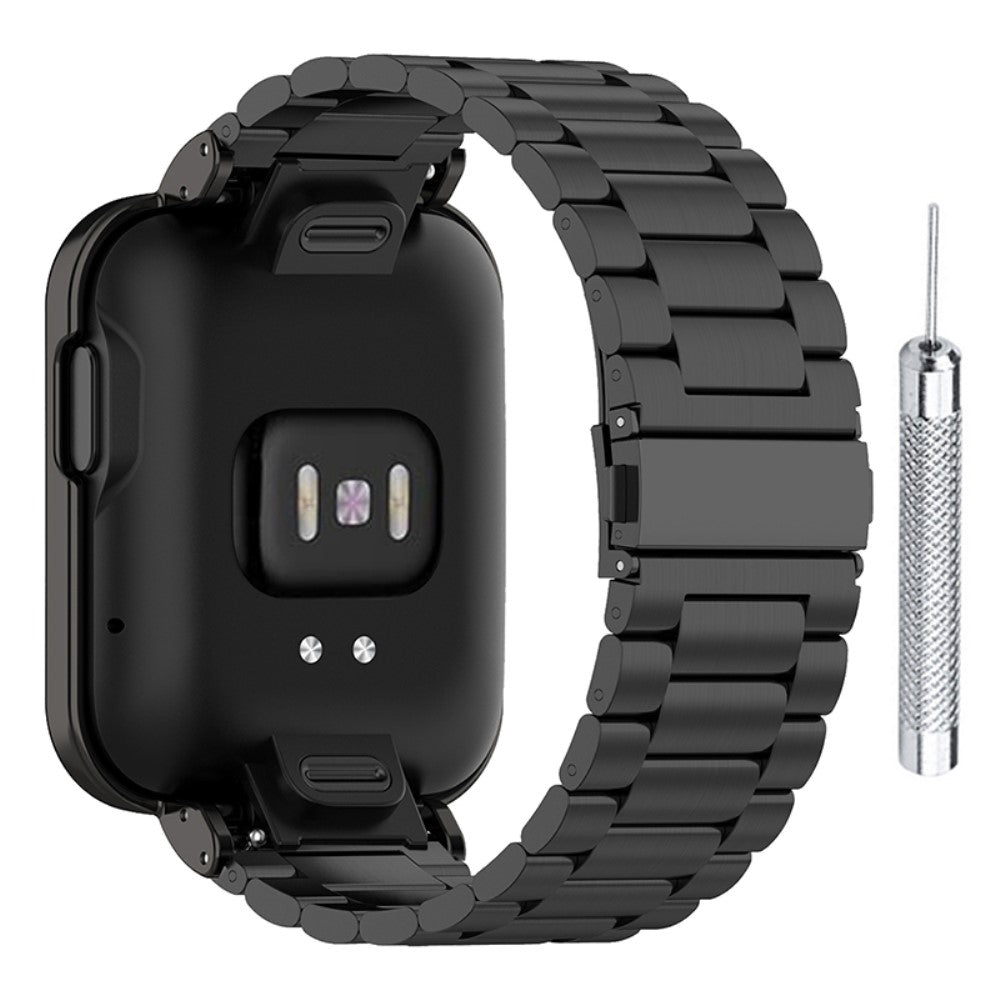 Kรธnt Xiaomi Mi Watch Lite / Xiaomi Redmi Watch Metal Rem - Sort#serie_018