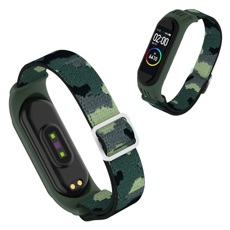 Xiaomi Mi Smart Band 6 / 5 nylon watch band - Camouflage#serie_10