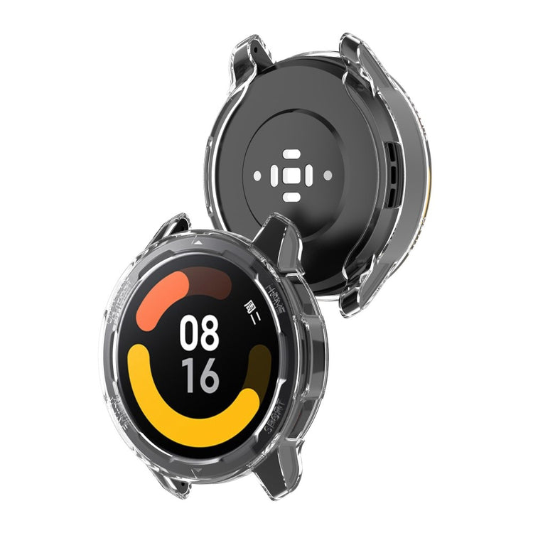 Alle Tiders Xiaomi Watch S1 Active / Xiaomi Watch Color 2 Silikone Cover - Gennemsigtig#serie_2