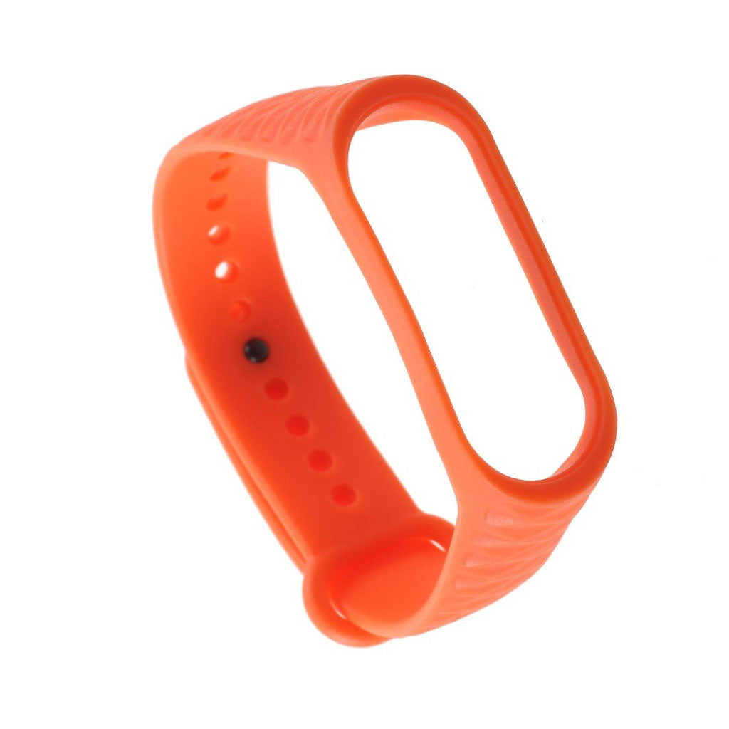 Super fantastisk Xiaomi Mi Band 3 Silikone Rem - Orange#serie_1