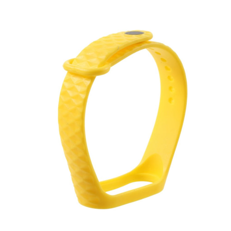 Super fantastisk Xiaomi Mi Band 3 Silikone Rem - Gul#serie_3