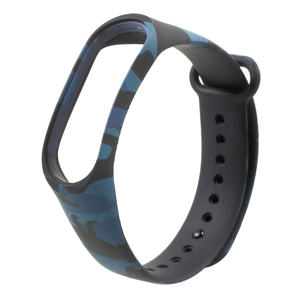 Helt vildt fed Xiaomi Mi Band 3 Silikone Rem - Blรฅ#serie_1