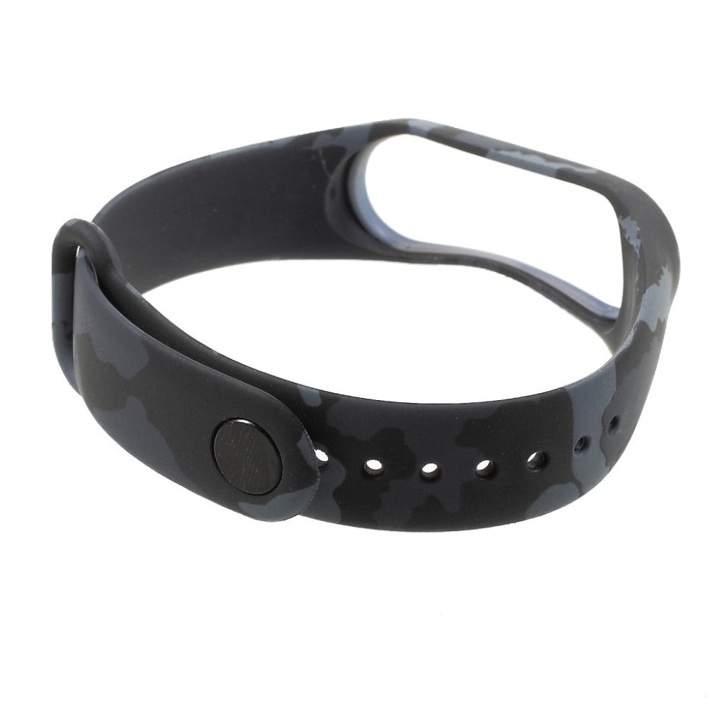 Helt vildt fed Xiaomi Mi Band 3 Silikone Rem - Sølv#serie_2