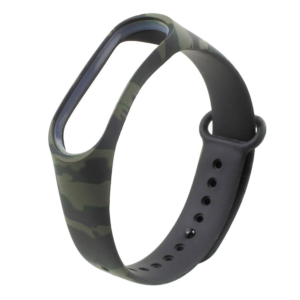 Helt vildt fed Xiaomi Mi Band 3 Silikone Rem - Grøn#serie_3