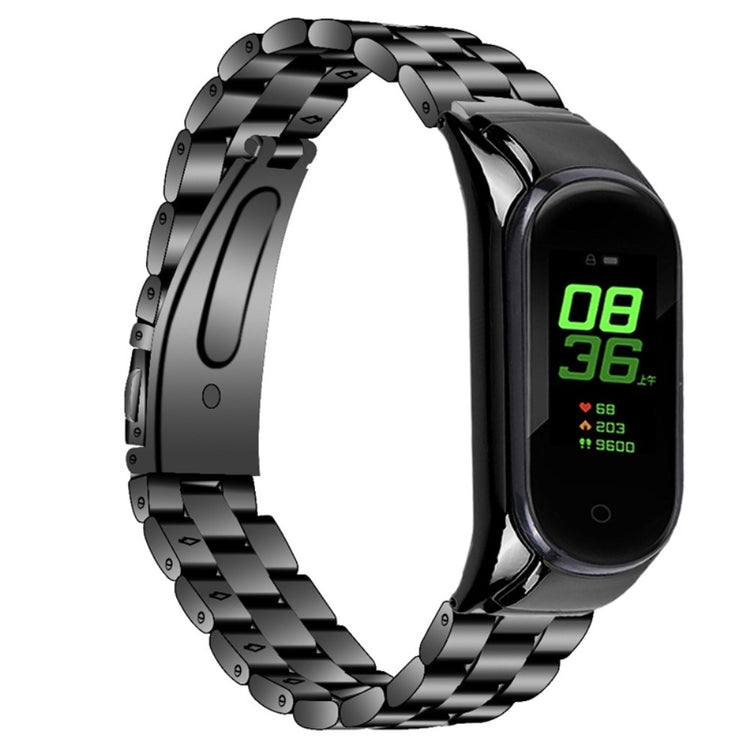 Fed Xiaomi Mi Band 7 Metal Rem - Sort#serie_1