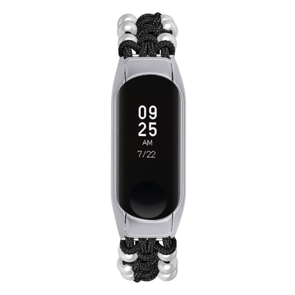 Super skøn Xiaomi Mi Band 7 Stof Urrem - Sort#serie_3