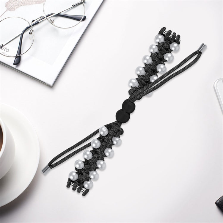 Super skøn Xiaomi Mi Band 7 Stof Urrem - Sort#serie_3