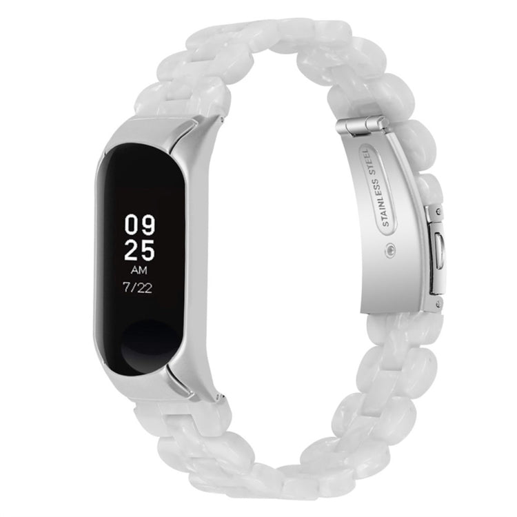 Rigtigt smuk Xiaomi Mi Band 7 Metal Rem - Hvid#serie_5