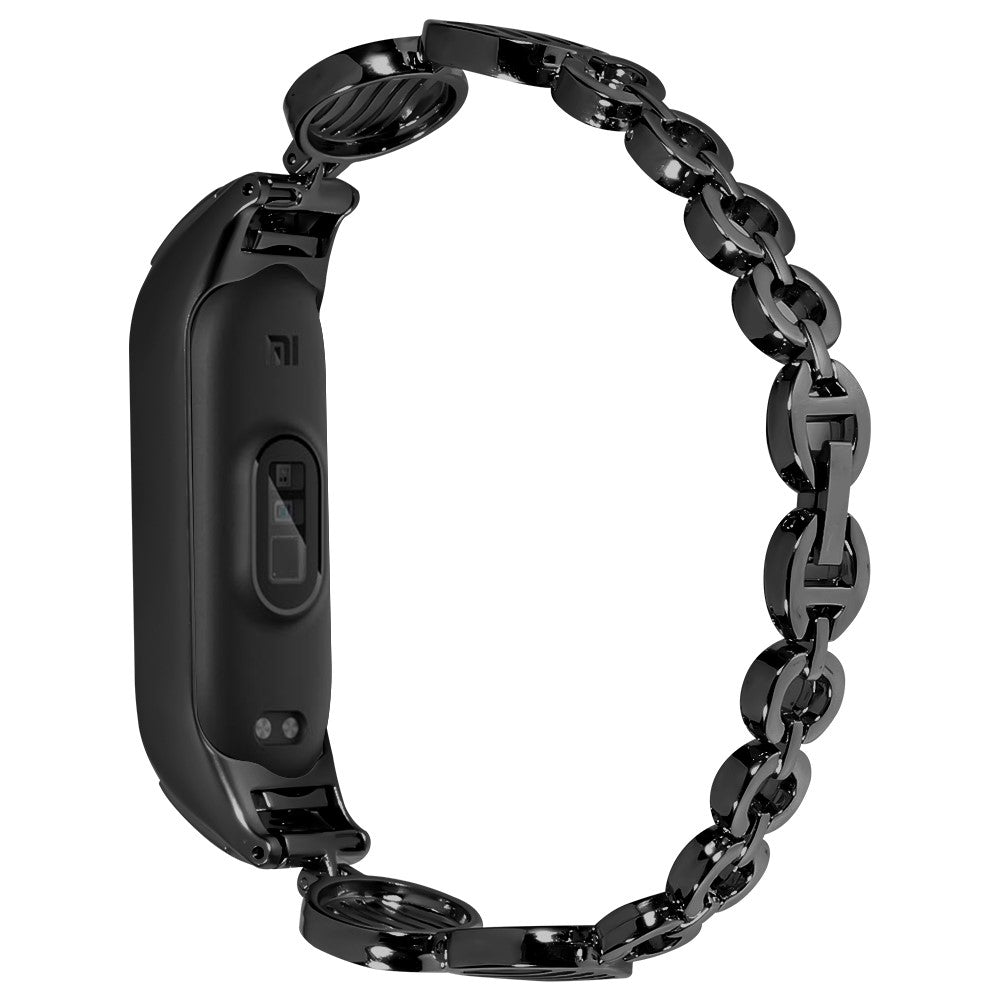 Mega skรธn Xiaomi Mi Band 7 Metal Rem - Sort#serie_1