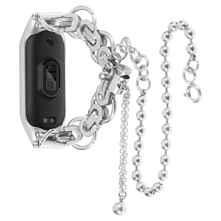 Mega godt Xiaomi Mi Band 7 Metal Rem - Sølv#serie_5