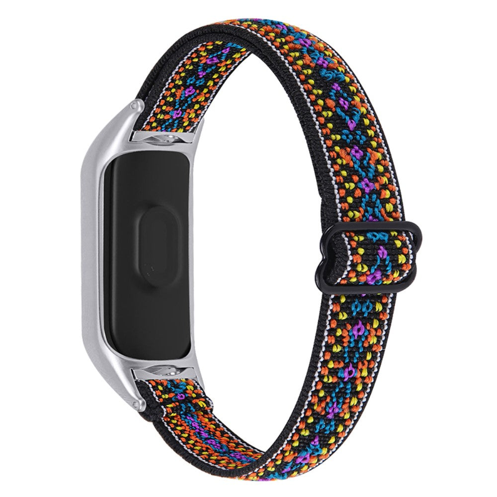 Mega hårdfør Xiaomi Mi Band 7 Nylon Rem - Flerfarvet#serie_2