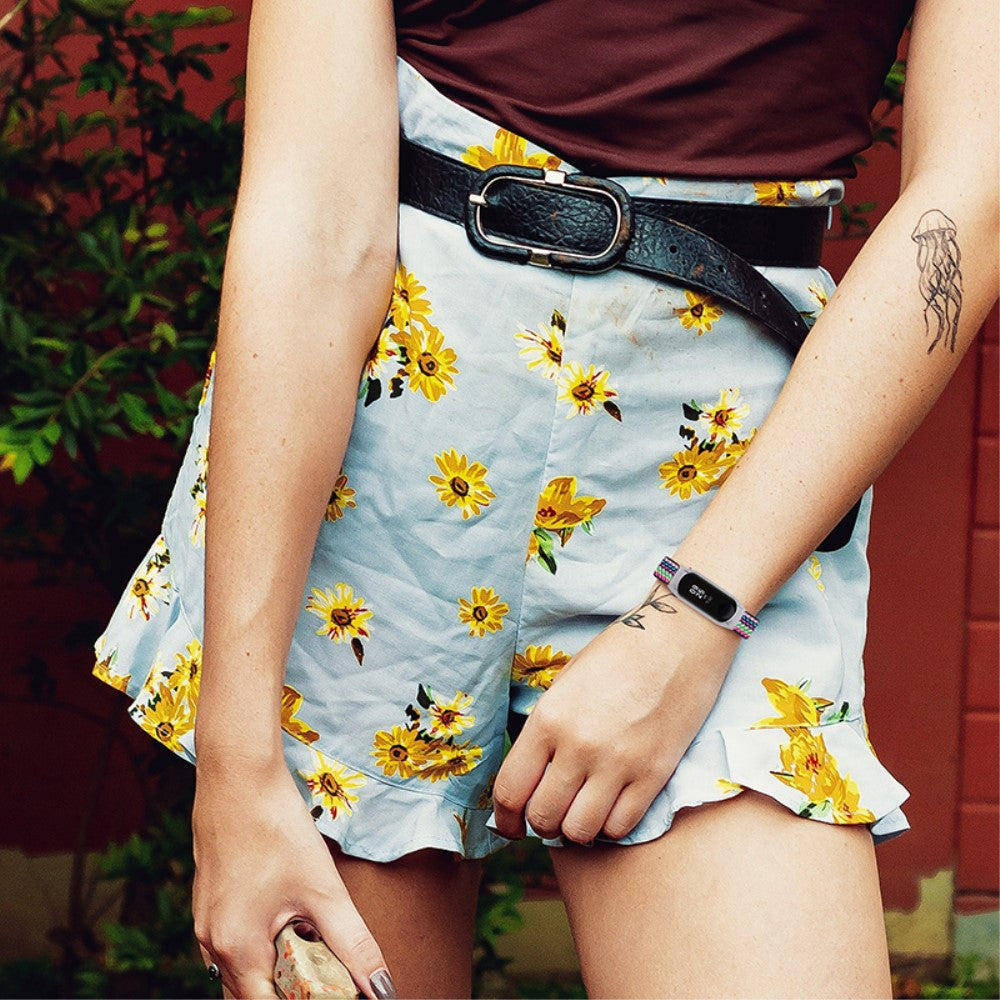 Helt vildt nydelig Xiaomi Mi Band 7 Stof Urrem - Flerfarvet#serie_3