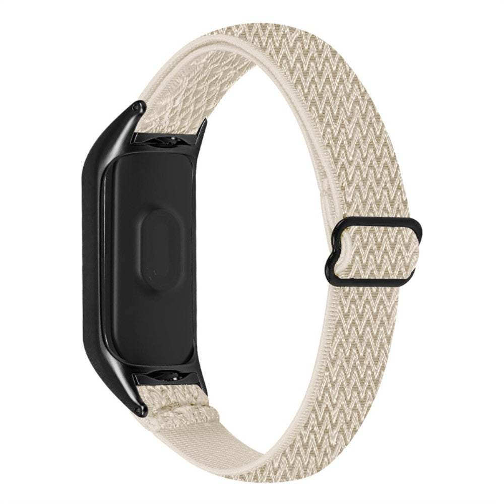 Pรฆnt Xiaomi Mi Band 7 Nylon Rem - Beige#serie_1