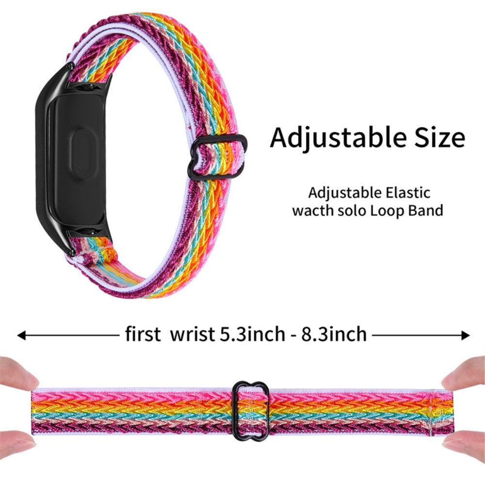 Mega pænt Xiaomi Mi Band 7 Stof Urrem - Flerfarvet#serie_11