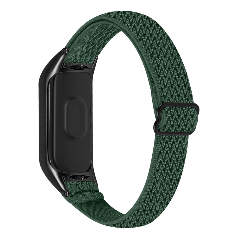 Pænt Xiaomi Mi Band 7 Nylon Rem - Grøn#serie_16