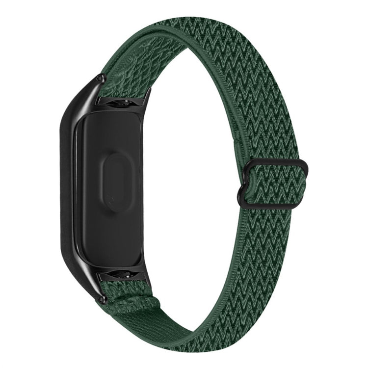 Pænt Xiaomi Mi Band 7 Nylon Rem - Grøn#serie_16