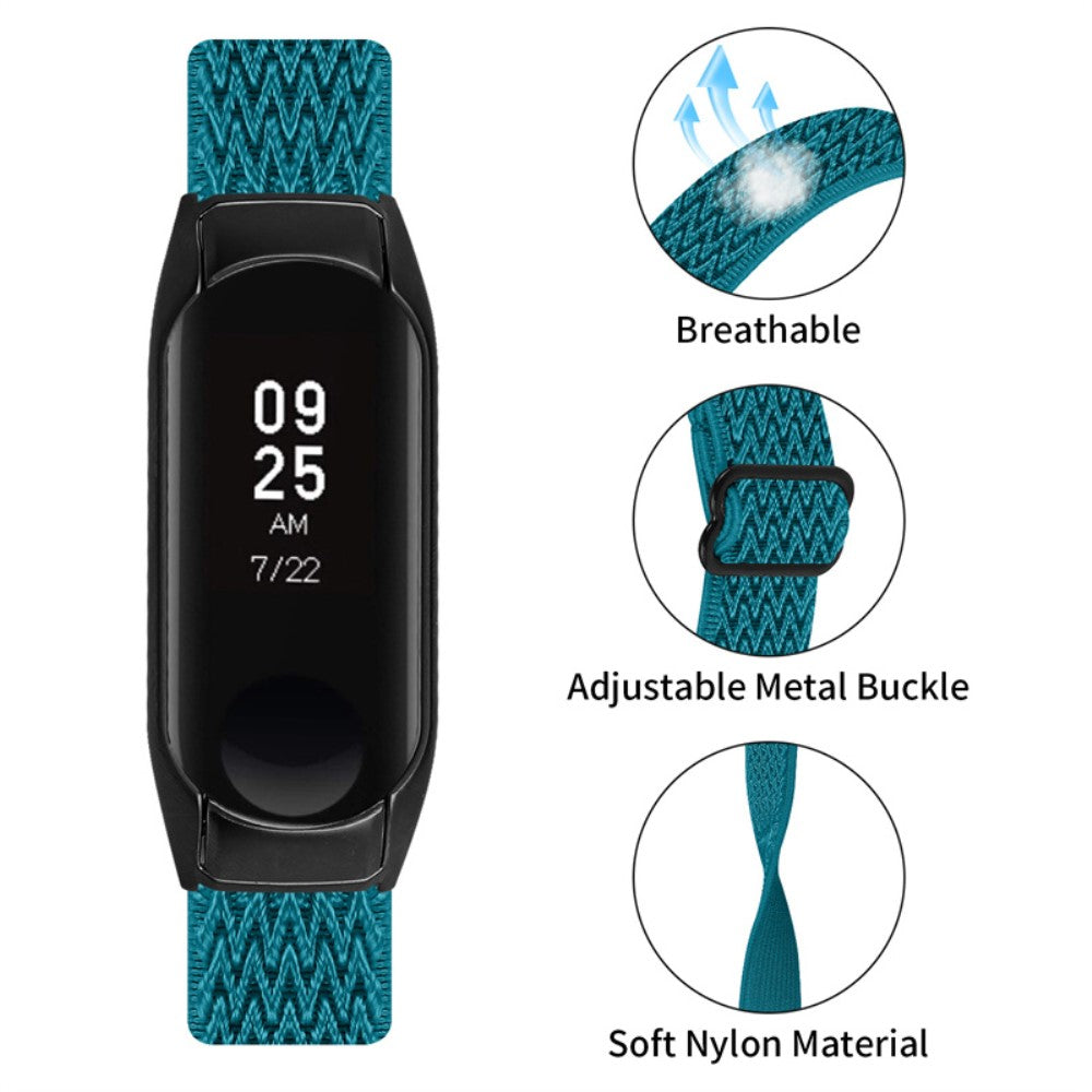 Mega pænt Xiaomi Mi Band 7 Stof Urrem - Grøn#serie_18
