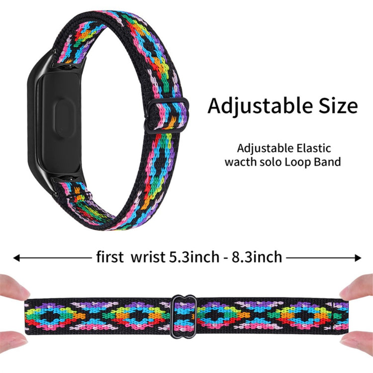 Mega pænt Xiaomi Mi Band 7 Stof Urrem - Flerfarvet#serie_5
