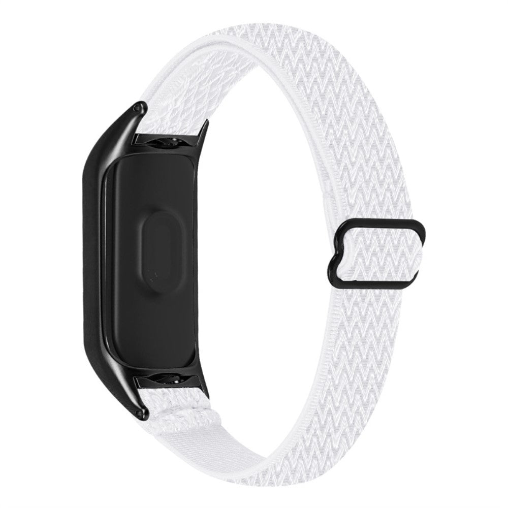 Pænt Xiaomi Mi Band 7 Nylon Rem - Hvid#serie_9