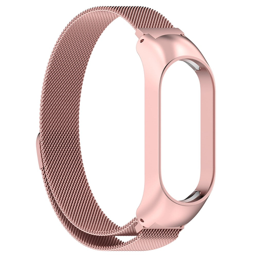 Mega kรธnt Xiaomi Mi Band 7 Metal Rem - Pink#serie_1