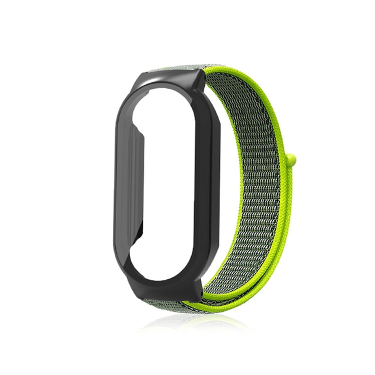 Vildt pænt Xiaomi Mi Band 7 Nylon og Glas Rem - Grøn#serie_8