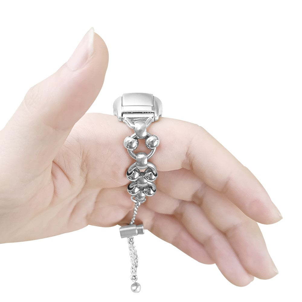 Rigtigt fantastisk Xiaomi Mi Band 7 Metal Rem - Sølv#serie_2