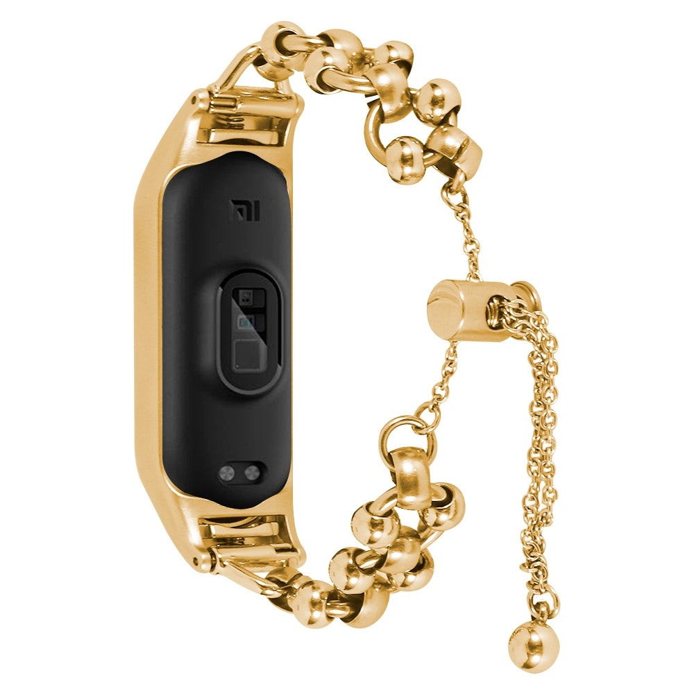 Super elegant Xiaomi Mi Band 7 Metal Rem - Guld#serie_3