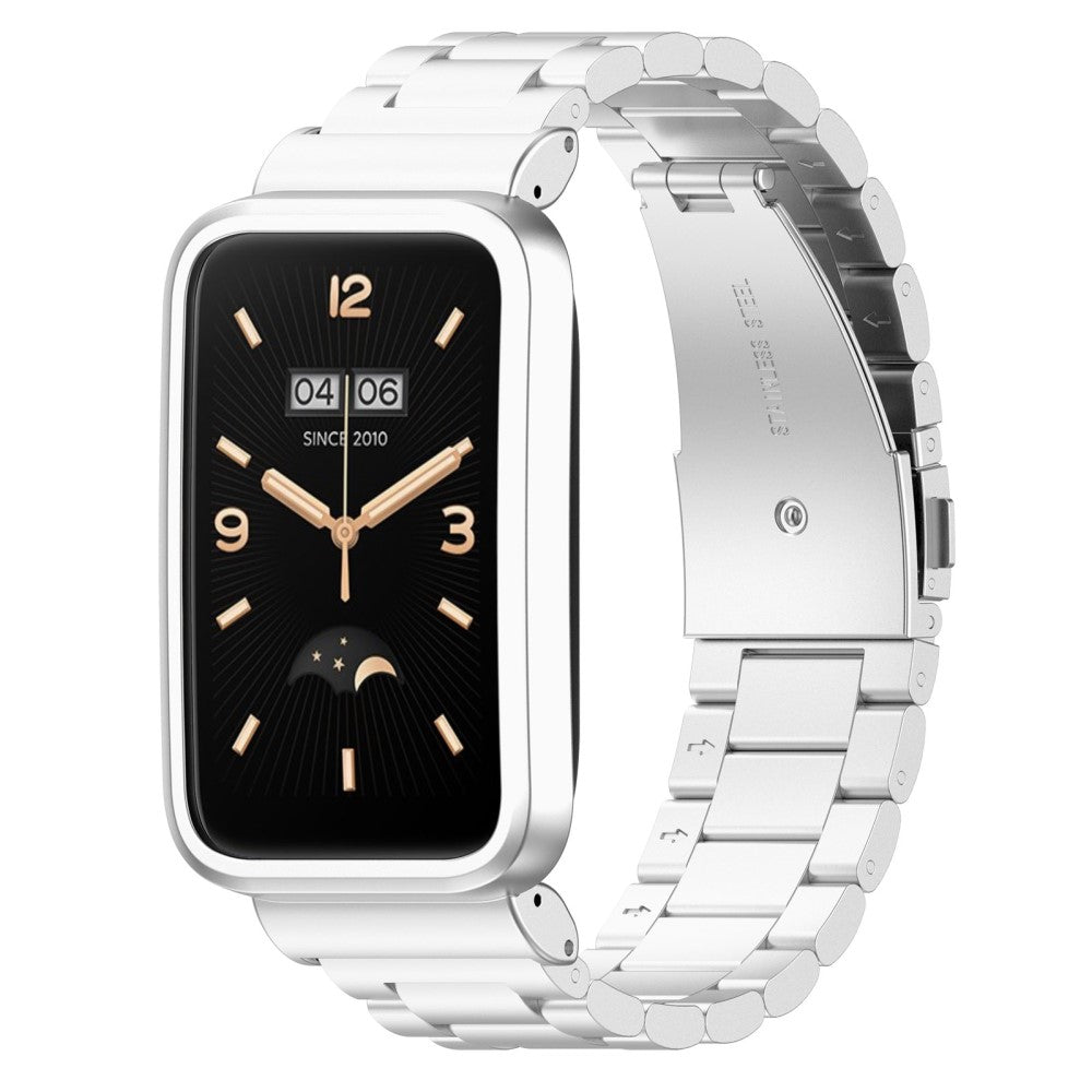 Vildt fed Xiaomi Mi Band 7 Pro Metal Rem - Sรธlv#serie_027