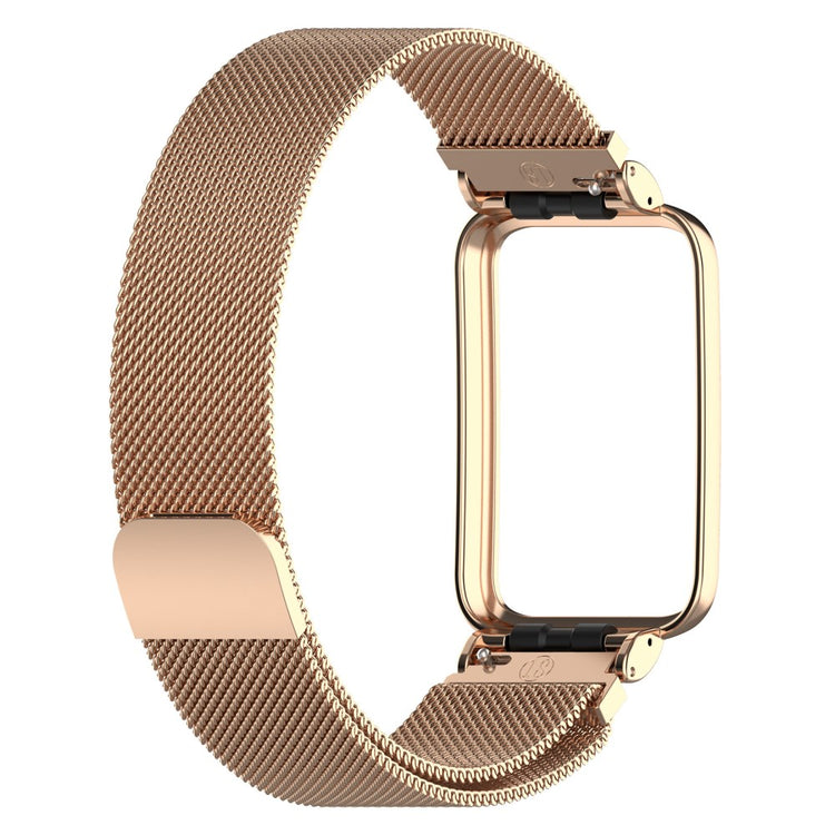 Rigtigt pænt Xiaomi Mi Band 7 Pro Metal Rem - Pink#serie_032