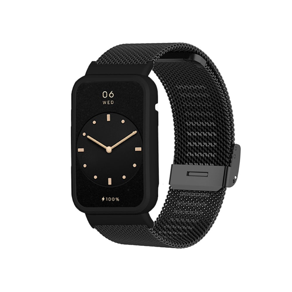 Mega cool Xiaomi Mi Band 7 Pro Metal Rem - Sort#serie_038