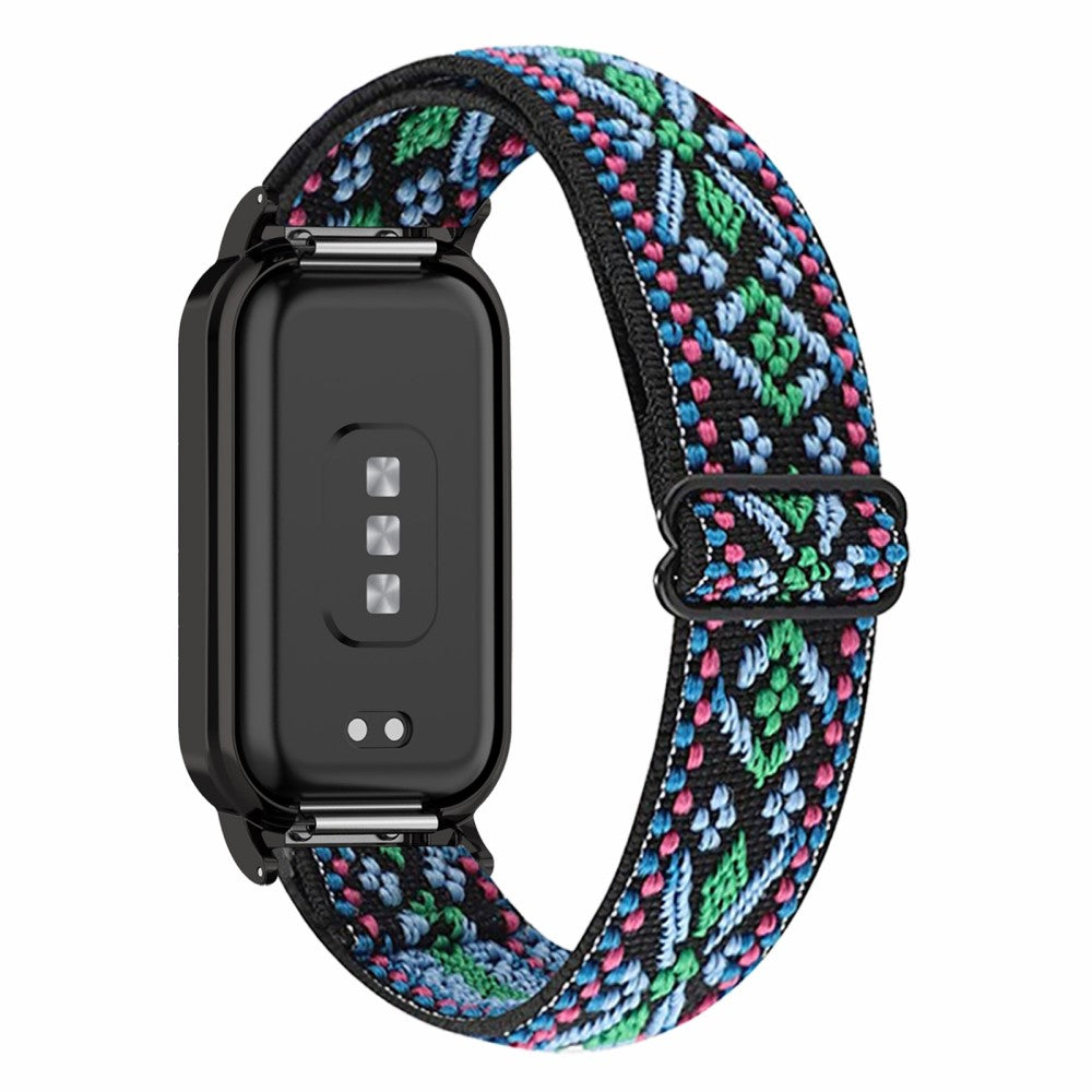 Sejt Nylon Rem passer til Xiaomi Redmi Band 2 - Grรธn#serie_1