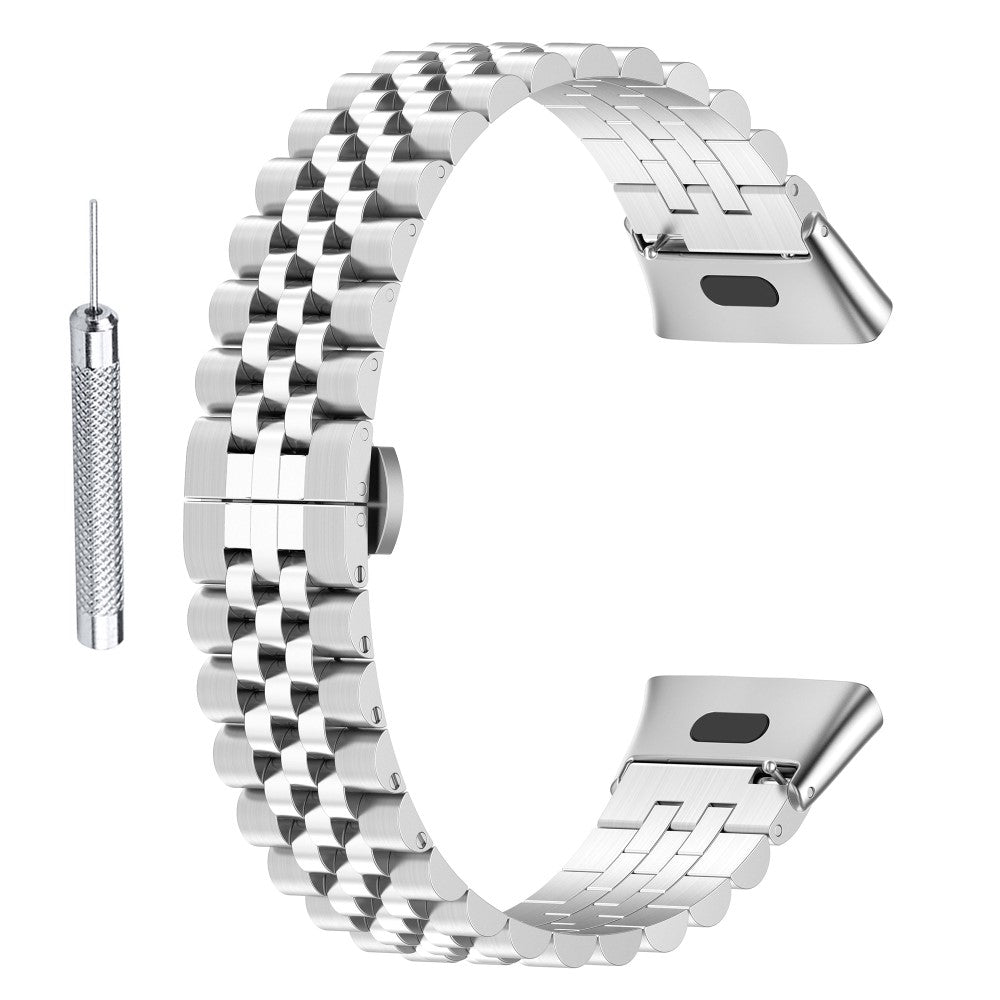 Metal Universal Rem passer til Xiaomi Redmi Watch 3 / Xiaomi Mi Watch Lite 3 - Sรธlv#serie_011