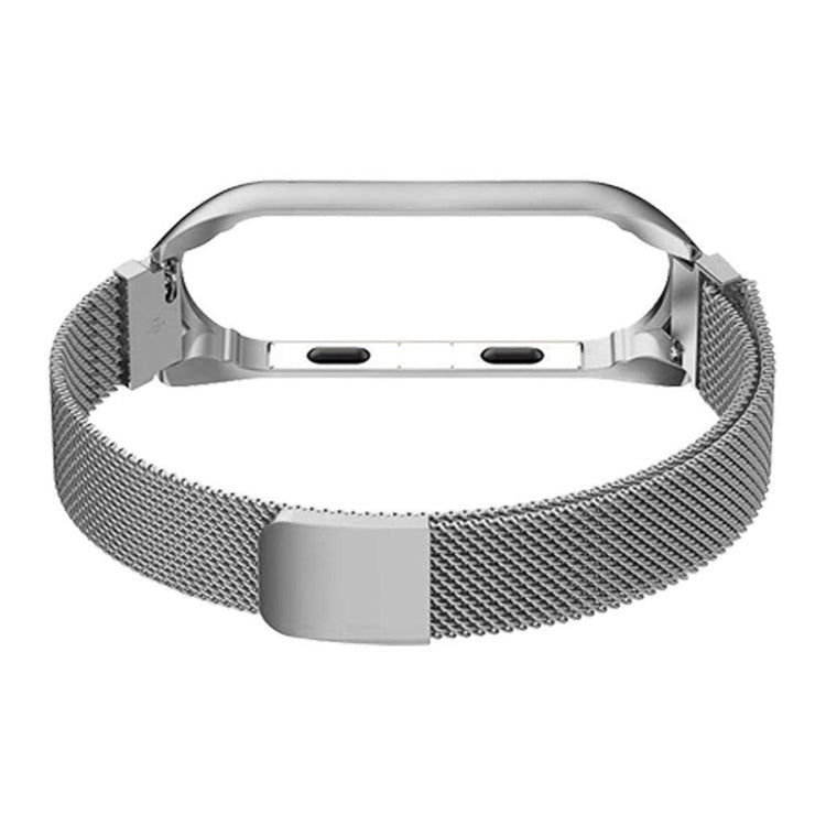 Helt vildt fantastisk Xiaomi Mi Smart Band 4 Metal Rem - Sølv#serie_2